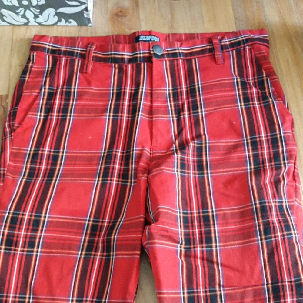 Men's Elwood plaid pants Size 34